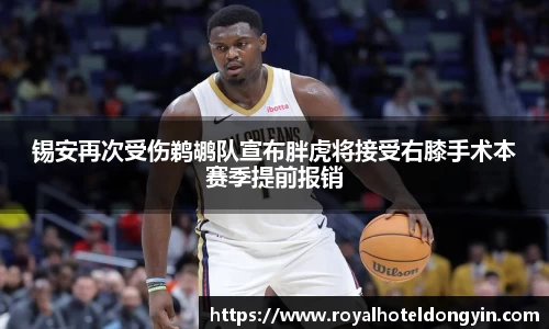 锡安再次受伤鹈鹕队宣布胖虎将接受右膝手术本赛季提前报销